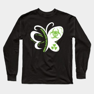 Anti-Social Butterfly Long Sleeve T-Shirt